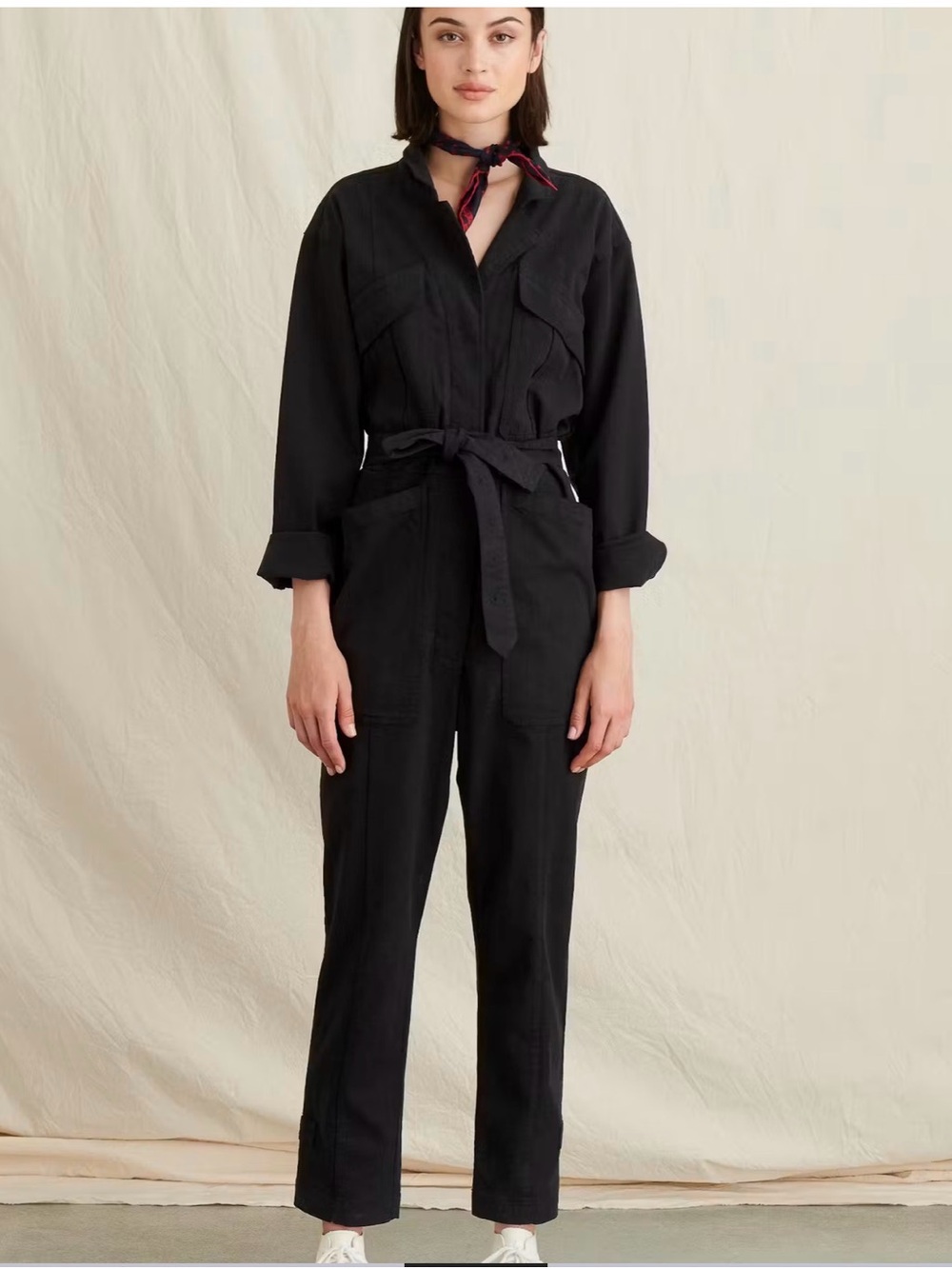 Alex Mill Washed Black Expedition Jumpsuit | Size Medium